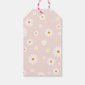 デイジー恋しく思ピンクonederful 1st誕生日 ギフトタグ (裏面)