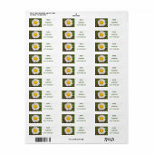 **デイジー恋人**住所 シール (フルシート)