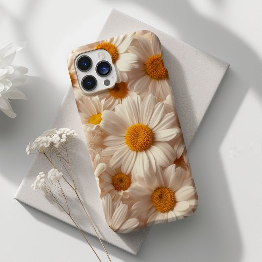 デイジー押し花植物性フローラ Case-Mate iPhoneケース