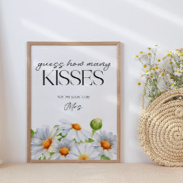 デイジー数を推測するキスブライダルゲーム ポスター