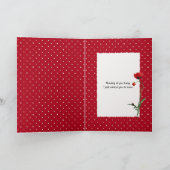 デイジー文字をレディバグで呼吸する カード (内部)