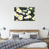デイジー日の引き伸ばしキャンバス印刷 キャンバスプリント (インサイチュ (寝室))