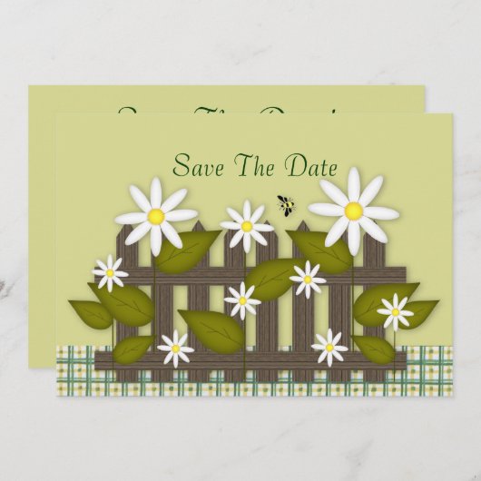 デイジー日付の保存 セーブザデート (正面/裏面)