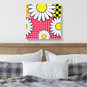 デイジー日 キャンバスプリント (インサイチュ (寝室))