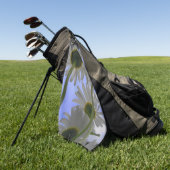 デイジー日 ゴルフタオル (グリーン)