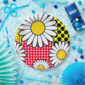 デイジー日 ペーパープレート (パーティー)