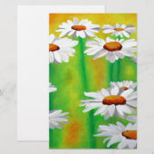 デイジー日 便箋 (正面/裏面)