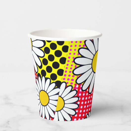 デイジー日 紙コップ (正面)