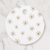 デイジー春ベビーシャワー フェイバータグ (裏面)