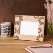 デイジー最高の先生エッチングフレーム レーザー彫刻フレーム (左)