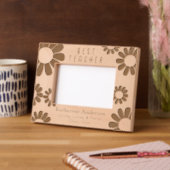 デイジー最高の先生エッチングフレーム レーザー彫刻フレーム (左)