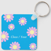 デイジー最高の先生フォトブルー キーホルダー (裏面)
