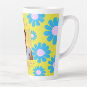 デイジー最高の先生黄色 カフェラテマグ (右)