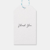 デイジー束カスタム文字 ギフトタグ (裏面)