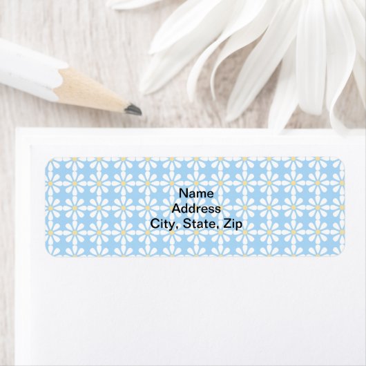 デイジー模様 ラベル (インサイチュ)