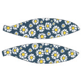 デイジー模様、花柄、白デイジー バスケットボール (パネル)