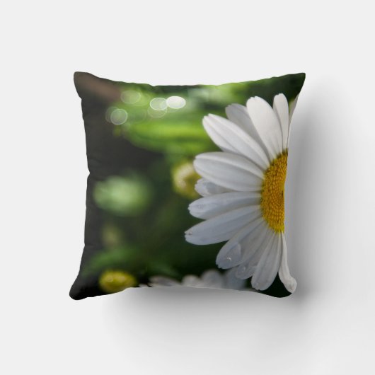 デイジー水滴枕 クッション (裏面)