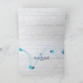 デイジー水玉模様リボン誕生日 カード (内部)