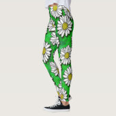 デイジー油彩画レギンス レギンス (左)