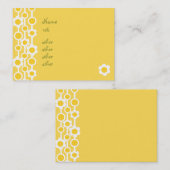 デイジー点々のあるNo.1 名刺 (正面/裏面)