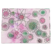 デイジー熱狂する抱き枕 ラージペーパーバッグ (正面)