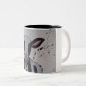 デイジー牛 ツートーンマグカップ (正面右)