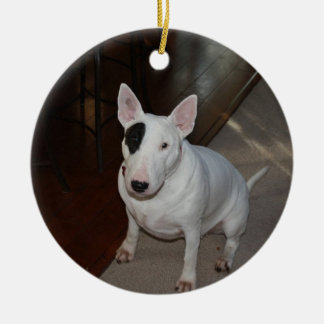 デイジー犬のクリスマスのオーナメント セラミックオーナメント