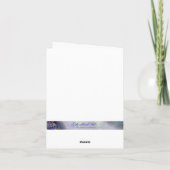 デイジー畑のオリジナルグリーティングカード カード (裏面)