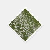 デイジー畑アラスカン野花 スタンダードカクテルナプキン (角)