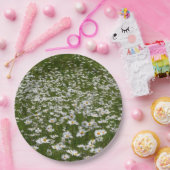 デイジー畑アラスカン野花 ペーパープレート (パーティー)