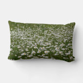 デイジー畑アラスカン野花 ランバークッション (裏面)