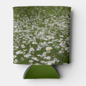 デイジー畑アラスカン野花 缶クーラー (正面)