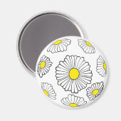 デイジー磁石 マグネット (正面/裏面)