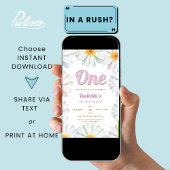 デイジー第1回第2回第3回第4回第5回花誕生日 招待状