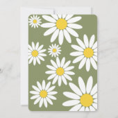 デイジー第1誕生日招待状 招待状 (裏面)