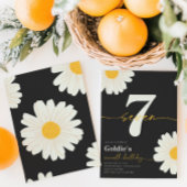 デイジー第7誕生日招待状 招待状