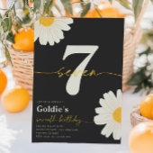 デイジー第7誕生日招待状 招待状