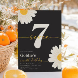 デイジー第7誕生日招待状 招待状