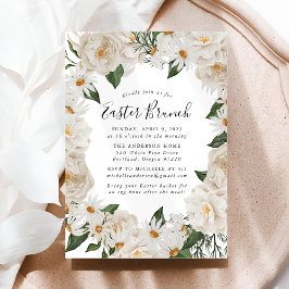 デイジー素朴イースターブランチ 招待状