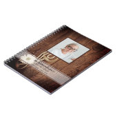 デイジー素朴ウズビット葬儀記念ゲストブック ノートブック (左側)