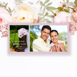 デイジー素朴カウボーイブーツウェディング日付を保存 セーブザデート