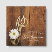 デイジー素朴馬ビットお祝いの生活 ゲストブック (正面)