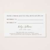 デイジー紹介カード (裏面)