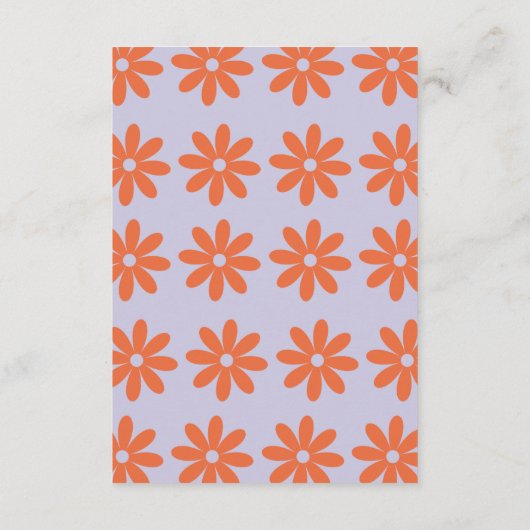 デイジー結婚のエンクロージャカード エンクロージャーカード (裏面)