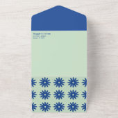 デイジー結婚の全てを一つの招待状 オールインワン招待状 (外側)