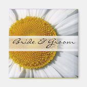デイジー結婚の磁石又はカスタマイズ任意のイベント用- マグネット (正面)
