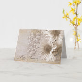 デイジー結婚の花束 カード (黄色い花)