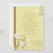 デイジー結婚の 招待状 (正面)