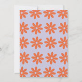 デイジー結婚の 招待状 (裏面)