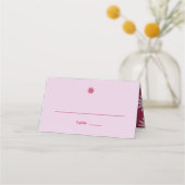 デイジー結婚座席表 プレイスカード (正面)